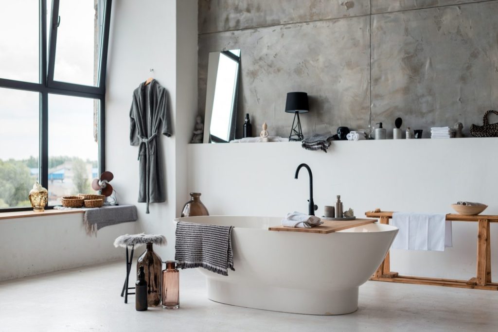 stylish bathroom interior stylish furniture plumbing and accessories